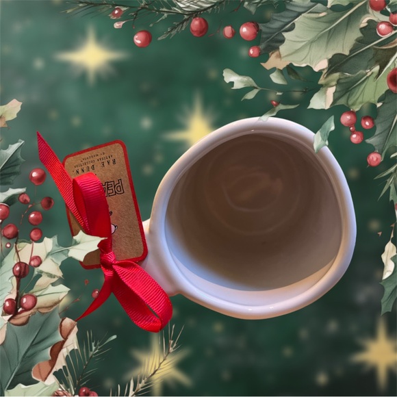 Rae Dunn Snoopy and Woodstock "Ho ho ho" Mug - Picture 5 of 5